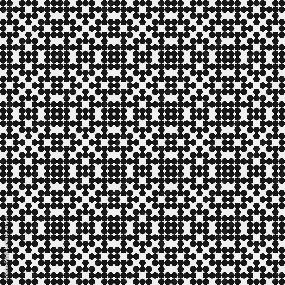 Abstract Cross Pattern Dots Logo generative computational art illustration Abstract Cross Pattern Dots Logo generative computational art illustration