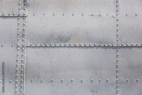 metal background old with rivets