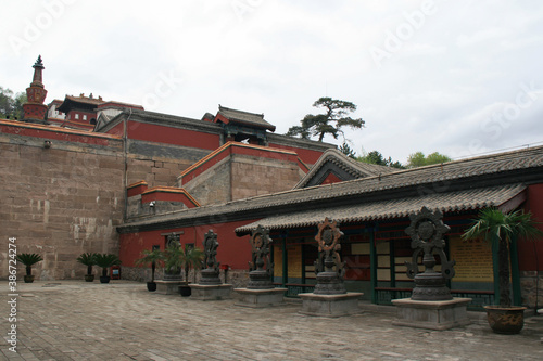 Wall Mural buddhist temple (puning) in chengde in china