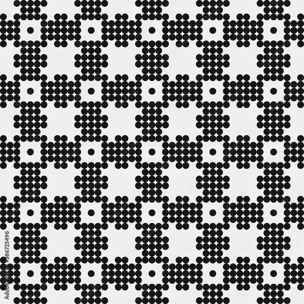 Abstract Cross Pattern Dots Logo generative computational art illustration Abstract Cross Pattern Dots Logo generative computational art illustration