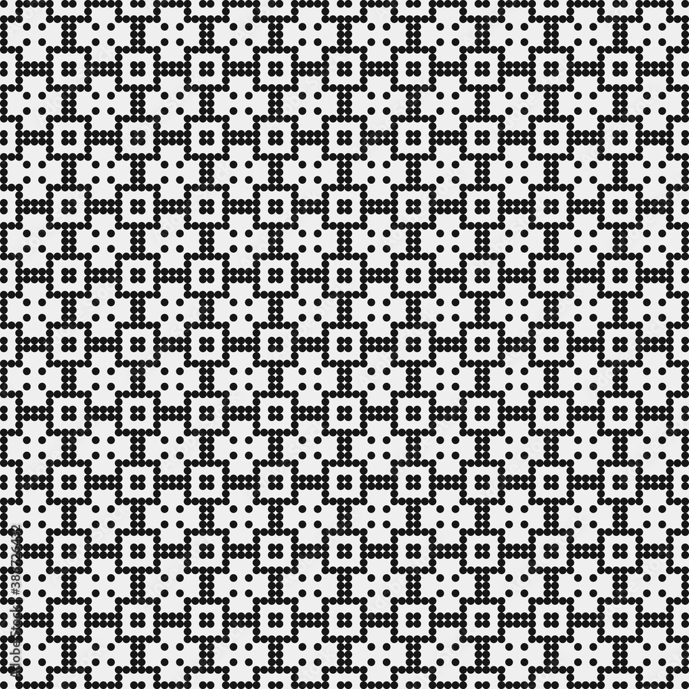 Abstract Cross Pattern Dots Logo generative computational art illustration Abstract Cross Pattern Dots Logo generative computational art illustration