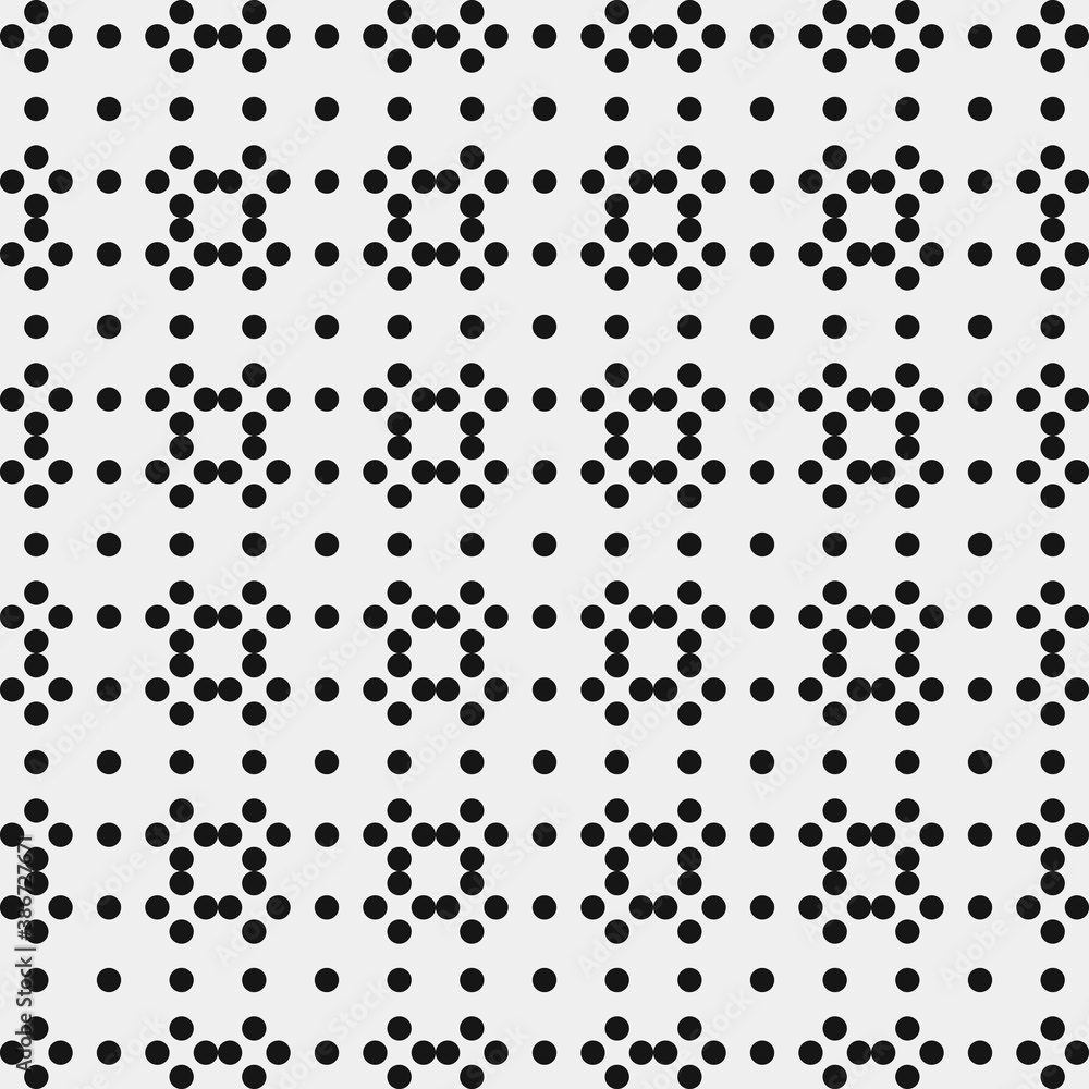 Abstract Cross Pattern Dots Logo generative computational art illustration Abstract Cross Pattern Dots Logo generative computational art illustration