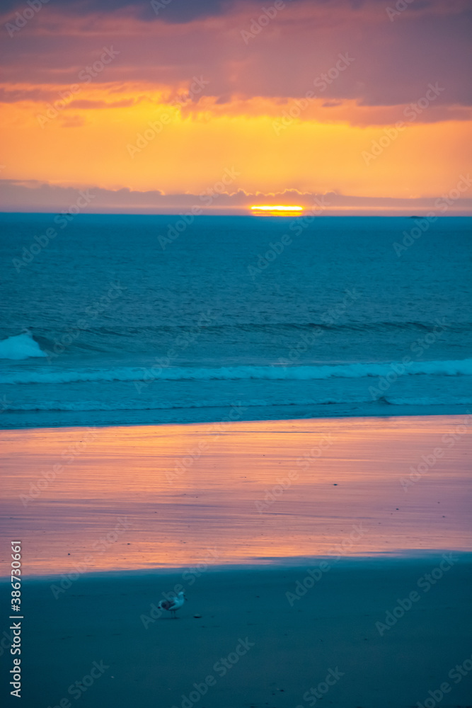 Sunrise by the Ocean