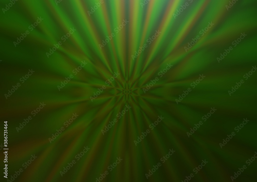 Obraz premium Light Green vector abstract blurred background.