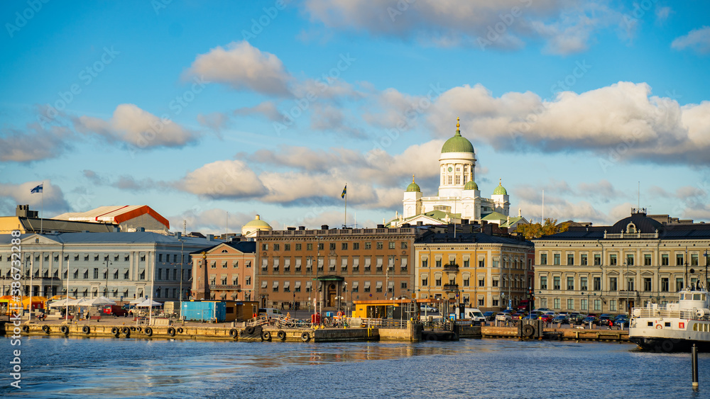 Panorama of Helsinki, Finland	
