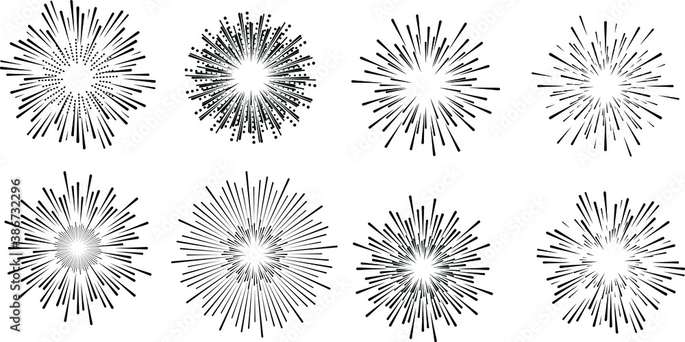 Radial speed Lines in Circle Form for comic books . fireworks Explosion background . Vector Illustration . Starburst
round Logo . Circular Design element . Abstract Geometric star rays . Sunburst . Radial speed Lines in Circle Form for comic books . fireworks Explosion background . Vector Illustration . Starburst
round Logo . Circular Design element . Abstract Geometric star rays . Sunburst .