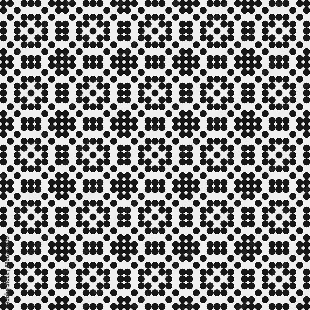Abstract Cross Pattern Dots Logo generative computational art illustration Abstract Cross Pattern Dots Logo generative computational art illustration