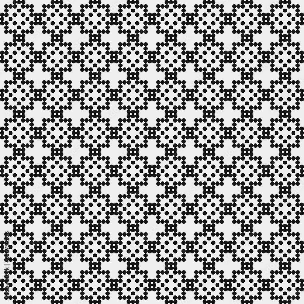 Abstract Cross Pattern Dots Logo generative computational art illustration Abstract Cross Pattern Dots Logo generative computational art illustration