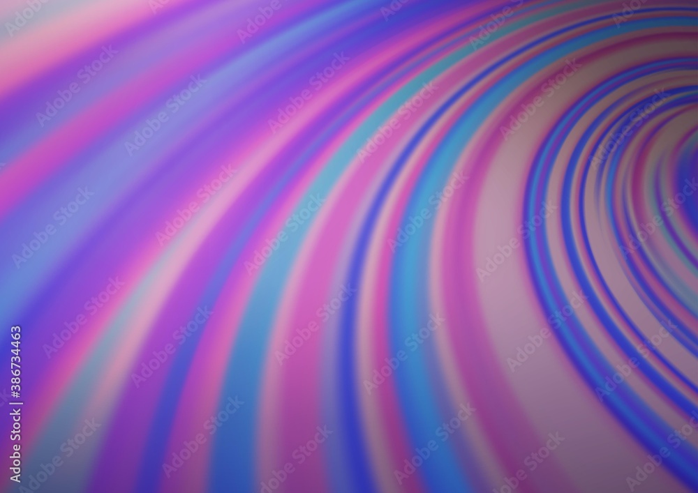 Obraz premium Light Purple vector bokeh pattern.