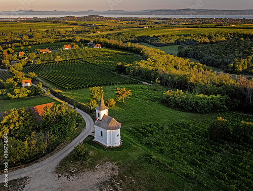 Small chapel at Balatonlell...