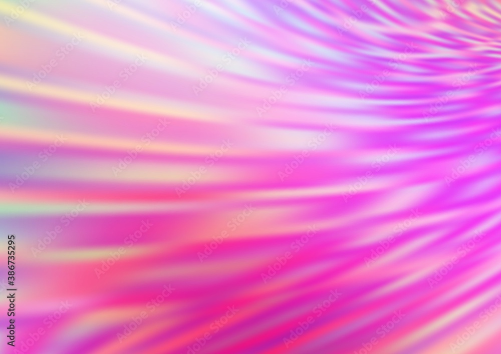 Fototapeta premium Light Pink vector blur pattern.
