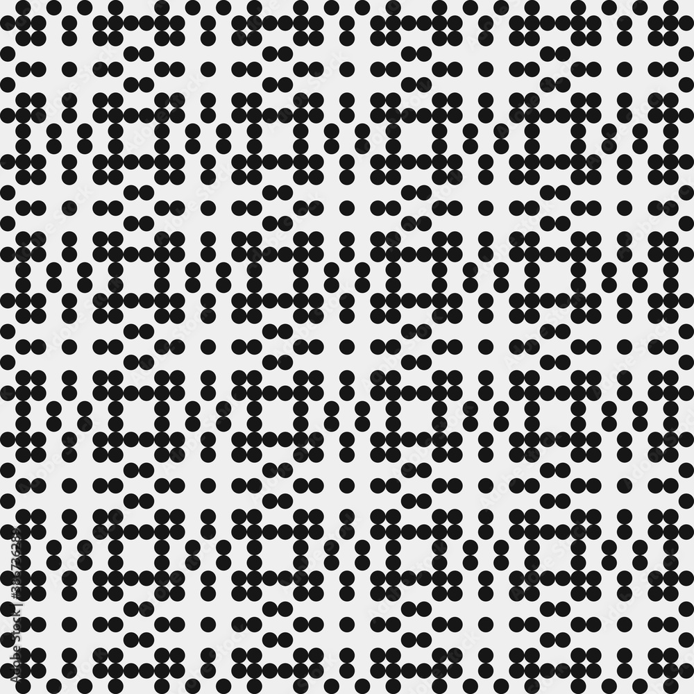 Abstract Cross Pattern Dots Logo generative computational art illustration Abstract Cross Pattern Dots Logo generative computational art illustration