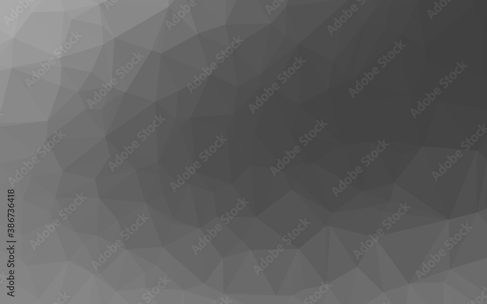 Obraz premium Light Silver, Gray vector abstract mosaic pattern.