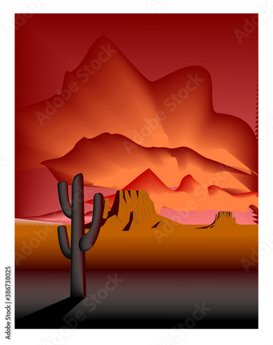 Tramonto in Arizona	