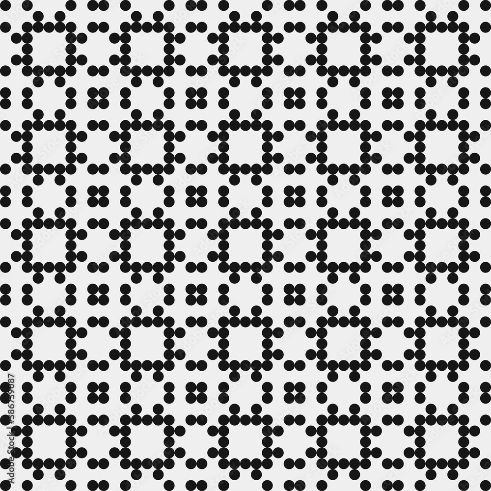 Abstract Cross Pattern Dots Logo generative computational art illustration Abstract Cross Pattern Dots Logo generative computational art illustration