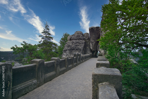 Die Bastei in der Sächsischen Schweiz, Elbsandstein