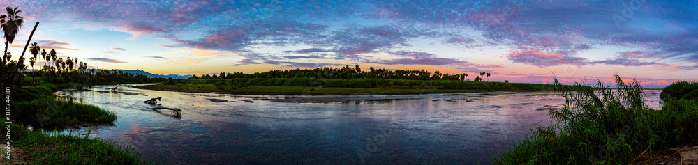 Obraz premium Panoramic, Estero San Jose Del Cabo, BCS, Mexico