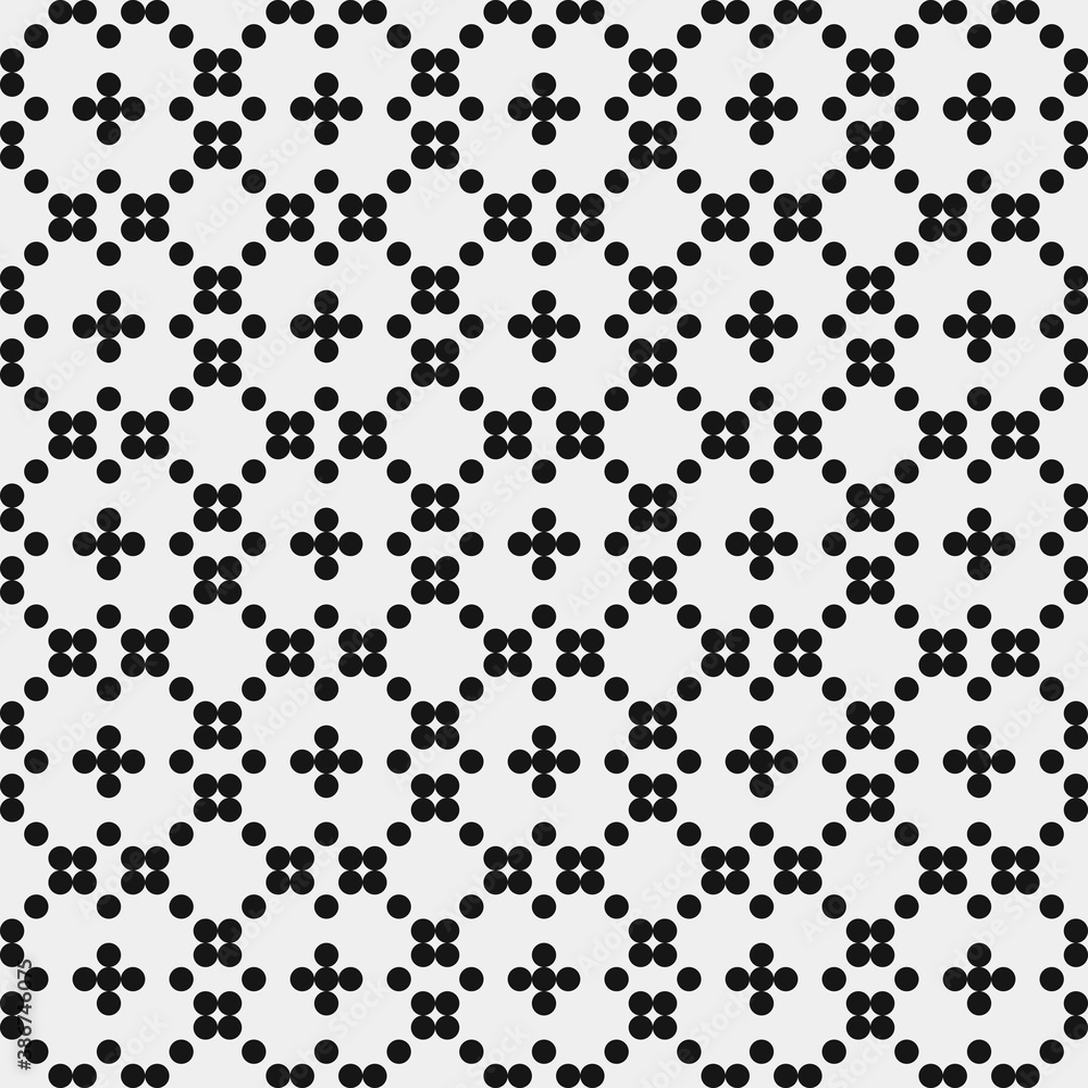 Abstract Cross Pattern Dots Logo generative computational art illustration Abstract Cross Pattern Dots Logo generative computational art illustration