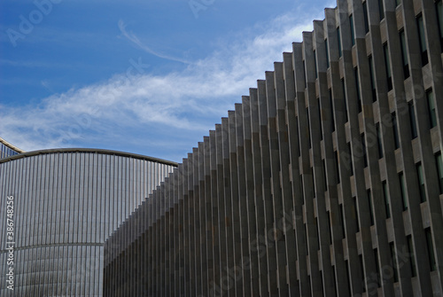 Wall Mural Abstract lines of the County Court House and Toronto City Hall