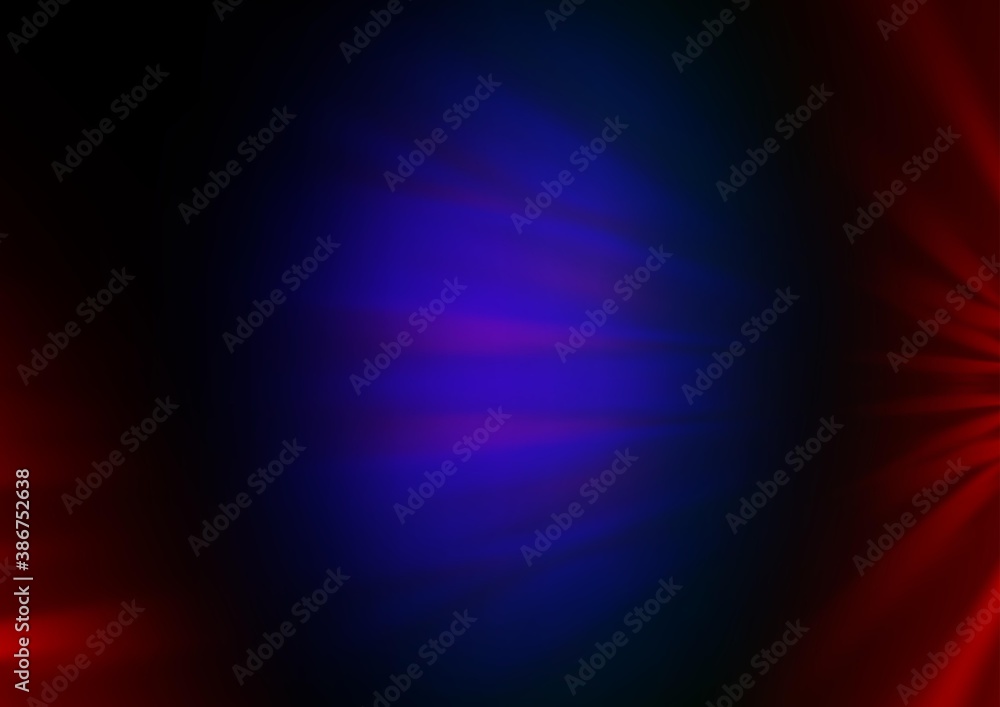 Obraz premium Dark Multicolor, Rainbow vector bokeh and colorful pattern.