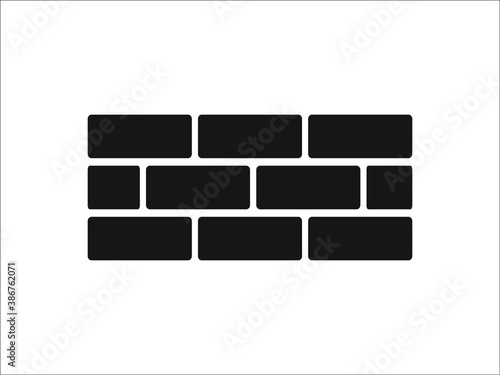 bricks icon vector illustration eps10