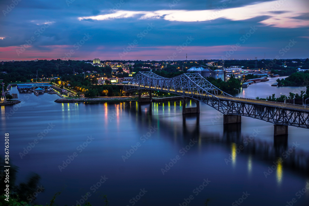 O'Neal Bridge, Florence , Alabama | Long Exposure