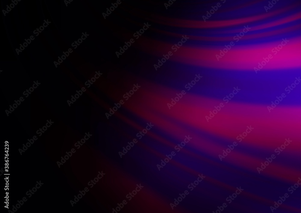 Dark Purple vector blurred background. Dark Purple vector blurred background.