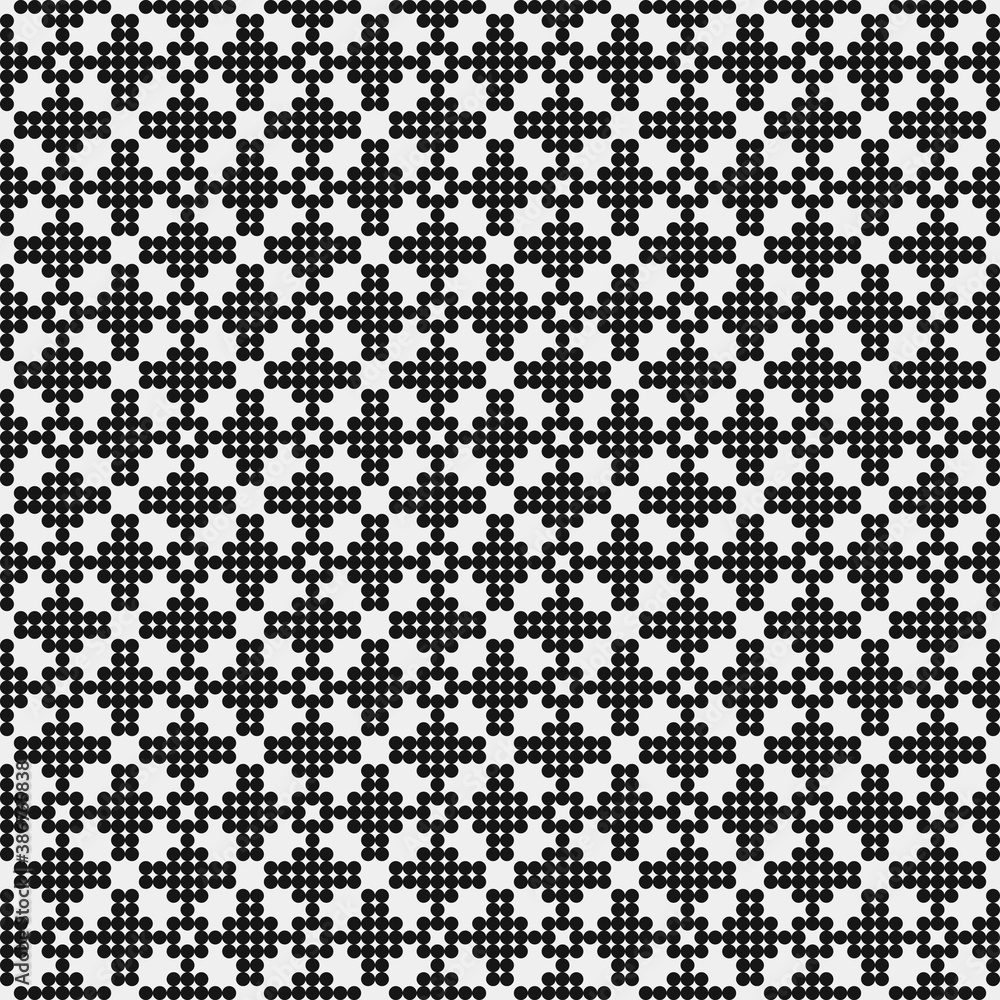Abstract Cross Pattern Dots Logo generative computational art illustration Abstract Cross Pattern Dots Logo generative computational art illustration