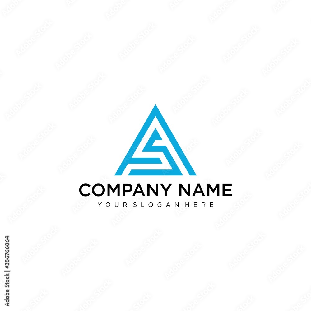 Letter SA line logo design. Linear creative minimal monochrome monogram symbol. Universal elegant vector sign design. Premium business logotype. Graphic alphabet symbol for corporate business identity Letter SA line logo design. Linear creative minimal monochrome monogram symbol. Universal elegant vector sign design. Premium business logotype. Graphic alphabet symbol for corporate business identity
