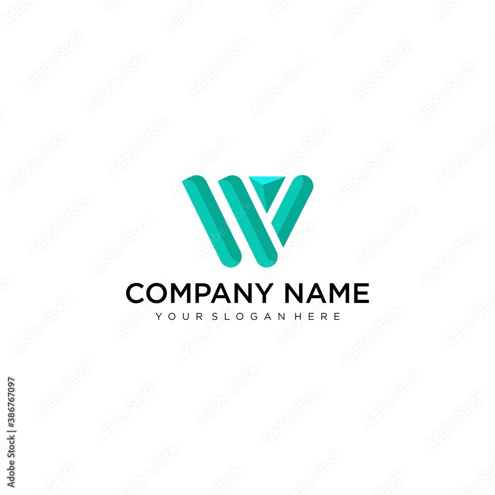 Letter W line logo design. Linear creative minimal monochrome monogram symbol. Universal elegant vector sign design. Premium business logotype. Graphic alphabet symbol for corporate business identity Letter W line logo design. Linear creative minimal monochrome monogram symbol. Universal elegant vector sign design. Premium business logotype. Graphic alphabet symbol for corporate business identity