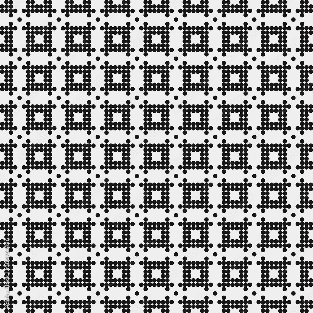 Abstract Cross Pattern Dots Logo generative computational art illustration Abstract Cross Pattern Dots Logo generative computational art illustration