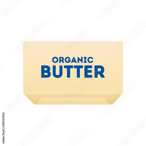 Stick of Butter, Butter Margarine, Lard Vector Illustration