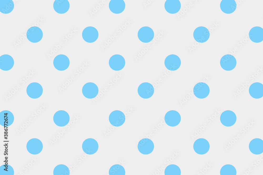 Blue polka dot with colorful background