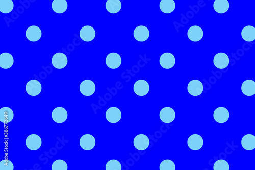Blue polka dot with colorful background