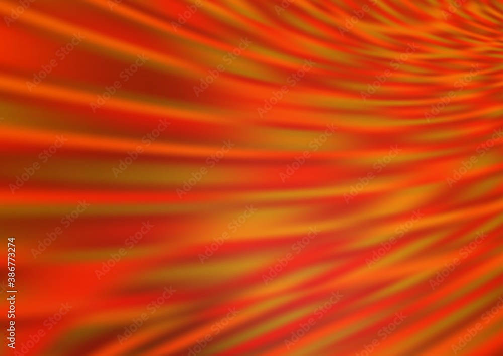Light Orange vector blurred shine abstract background. Light Orange vector blurred shine abstract background.