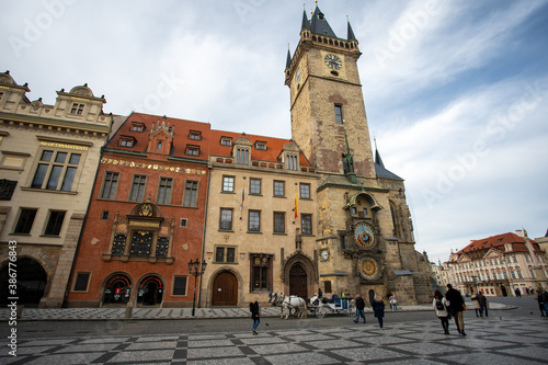 Photography city old town square