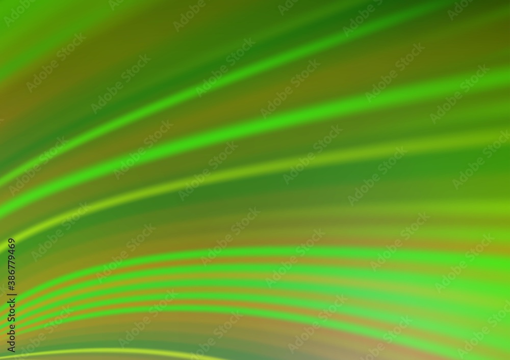 Light Green vector blurred background. Light Green vector blurred background.