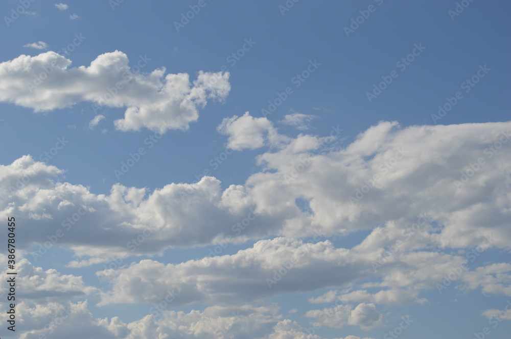 Fototapeta premium blue sky with clouds