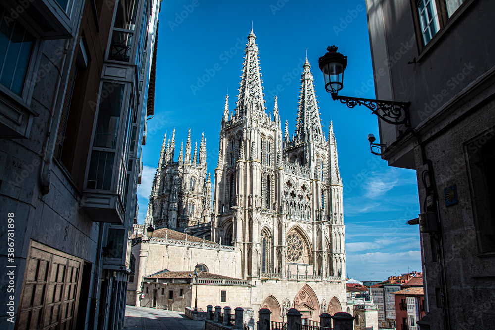 Catedral Gótica de Burgos. Gothic Cathedral of Burgos.
Arte español. Arte sacro. estilo gótico.