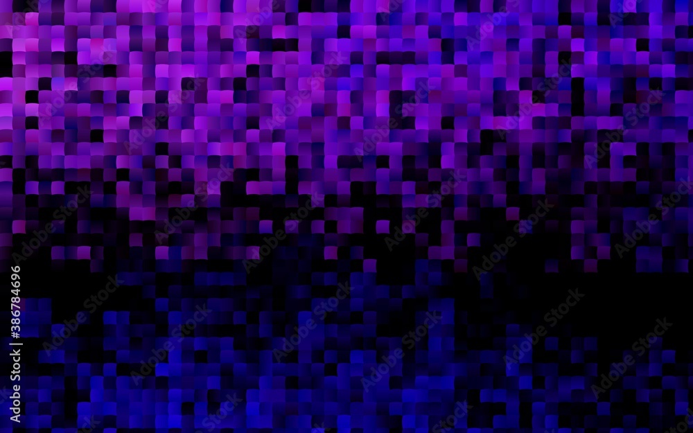 Dark Purple vector texture in rectangular style. Dark Purple vector texture in rectangular style.