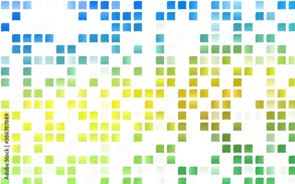 Light Blue, Yellow vector background with rectangles. Light Blue, Yellow vector background with rectangles.