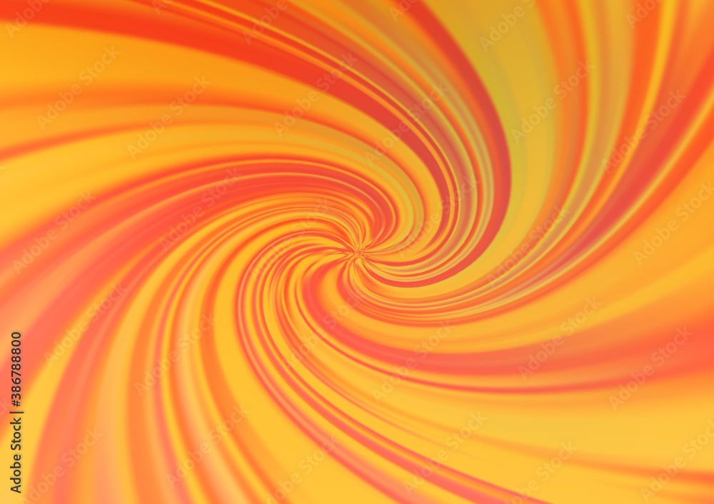 Light Orange vector blurred bright pattern. Light Orange vector blurred bright pattern.