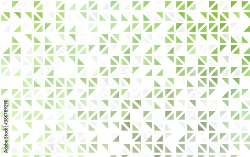 Wallpaper Mural Light Green vector seamless background with triangles. Torontodigital.ca