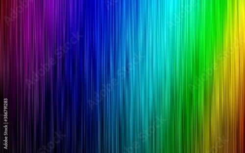 Dark Multicolor, Rainbow vector background with straight lines.