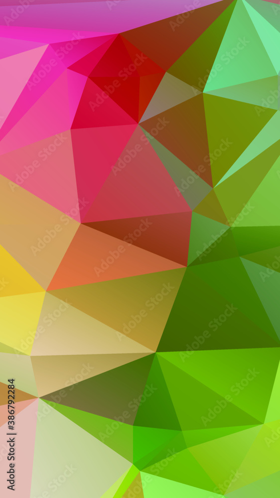 Fototapeta premium Abstract Color Polygon Background Design, Abstract Geometric Origami Style With Gradient. Presentation,Website, Backdrop, Cover,Banner,Pattern Template