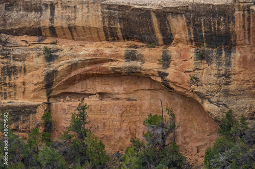 Cliff dwellings at Mesa Verde National Park 