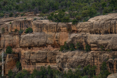 Cliff dwellings at Mesa Verde National Park
