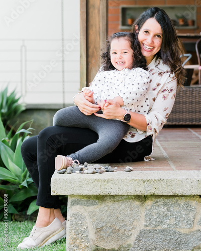 mother and daughter