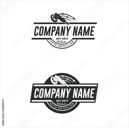 Collections of logo temple for auto detailing.