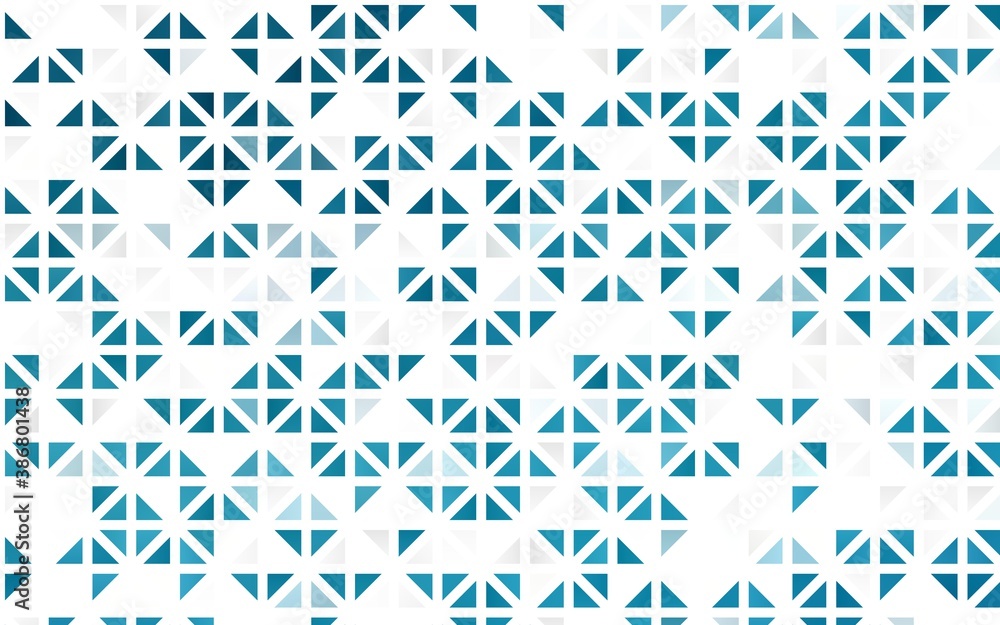 Light BLUE vector seamless background with triangles. Light BLUE vector seamless background with triangles.